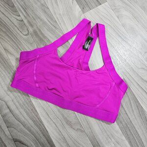 Honey Birdette Essentials Hot Pink Racer Back Bralette Size L